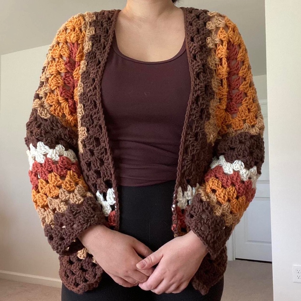 New Handmade Crochet Cardigan